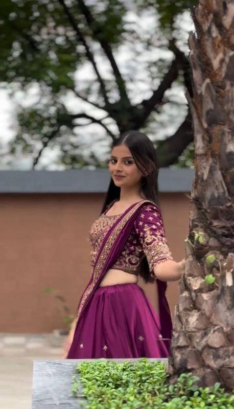 Launching New Festival Tapi 316 chinon Customized lehenga choli manufacturers in Mumbai